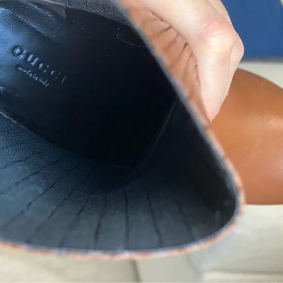 Authentic Gucci brown Ankle Boots - Picture 11 of 12